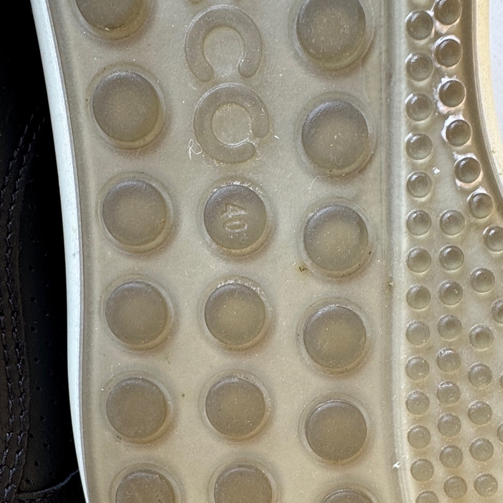 ECCO Ladies Black Sneakers - Picture 6 of 8
